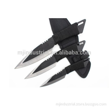 3pc-set outdoor survival knife, hunting knife, dive knife.